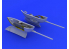 Eduard kit d'amelioration avion brassin 648246 Cannon pods Bf 109 Eduard 1/48