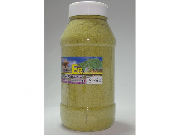 Fr decor s160 Flocages en soupoudreuse chine jaune poils 1mm Fabriqué en France