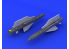 Eduard kit d'amelioration avion brassin 648249 AS.34 Kormoran 1 1/48