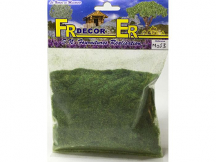 Fr decor M053 Flocages Herbe gazon chine vert clair poil 3mm 500cc Fabriqué en France