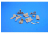 Cmk kit d'amelioration 4324 SPITFIRE Mk. Vb SET MOTEUR pour kit airfix 1/48