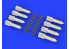 Eduard kit d'amelioration avion brassin 648264 Bombes Allemandes SC 50 WWII 1/48