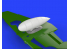 Eduard kit d'amelioration avion brassin 648265 Reservoirs externes de carburant Bf 109G Eduard 1/48