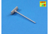 Aber 48L26 U.S. 76mm M1A2 fut de canon pour Sherman M4 1/48