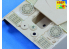 Aber 48A28 Grilles pour Sd.Kfz.182 King Tiger tourelle Henshel 1/48