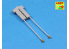 Aber 35L153 Set de futs de canon pour BMPT Terminator kit Zvezda 1/35