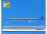 Aber 35L179 Fut de canon pour char lourd sovietique JS-7 avec long frein de bouche 1/35