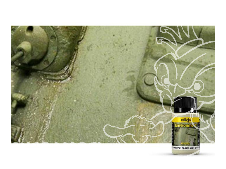 Vallejo Environment Acrylique 73828 Effets d'humidité 40ml