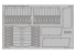 Eduard photodecoupe avion 23023 Volets d'atterrissage Typhoon Mk.Ib Car Door Airfix 1/24