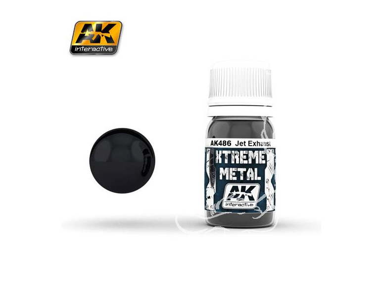 AK interactive XTREME METAL AK486 JET EXHAUST 30ML