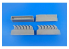 Cmk kit d'amelioration Q32239 TEMPEST Mk.V/VI SET PIPES D’ÉCHAPPEMENT 1/32