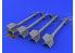 Eduard kit d'amelioration brassin 648028 AIM-9B Sidewinder 1/48
