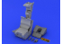 Eduard kit d'amelioration 632001 Sieges F-4C/D/E/F/G Tamiya 1/48