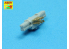 Aber 400L06 Set de 20 Futs de canon QF 2-pdr (40mm) Mark VIII "Pom-Pom" 1/400