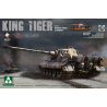 Takom maquette militaire 2047 King Tiger tourelle Henschel avec Zimmerit Pz.Abt.505 1/35