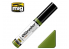 MIG Oilbrusher 3505 Vert olive Peinture a l'huile avec applicateur 