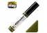 MIG Oilbrusher 3506 Vert champ Peinture a l'huile avec applicateur 