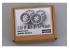 HOBBY DESIGN AMELIORATION 03-0302 4 jantes en resine 18' BBS RS-GT 1/18
