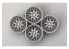 HOBBY DESIGN AMELIORATION 03-0302 4 jantes en resine 18' BBS RS-GT 1/18