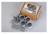 HOBBY DESIGN AMELIORATION 03-0352 4 jantes resine 19' BBS LM 1/18