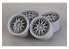 HOBBY DESIGN AMELIORATION 03-0352 4 jantes resine 19' BBS LM 1/18