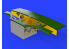 Eduard kit d'amelioration avion brassin 648278 Undercarriage Bay Macchi MC.202 Hasegawa - Eduard 1/48