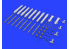 Eduard kit d'amelioration avion brassin 648280 AGM-114 Hellfire 1/48