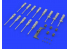 Eduard kit d'amelioration brassin 672132 Guns B-17G Airfix 1/72