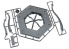 Academy 15065 Aero Display Stand 1/48 1/72 1/100 1/144