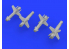 Eduard kit d'amelioration brassin 672144 Missiles Falanga 9M17P Eduard / Zvezda 1/72
