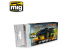 MIG set peinture maquette 7155 Set Sci-Fi Vehicules terrestres 6 x 17ml