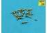 Aber 16105 Ecrous papillons avec boulons tournés x12 1/16
