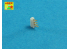Aber 400L10 Set de 20 Futs de canon Vickers Mk.III Machine gun 1/400