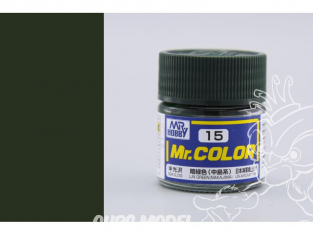 peinture maquette Mr Color C015 Vert IJN (Nakajima) satiné 10ml