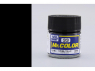 peinture maquette Mr Color C033 Noir mat 10ml