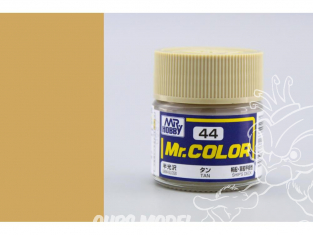 peinture maquette Mr Color C044 Tan satiné 10ml