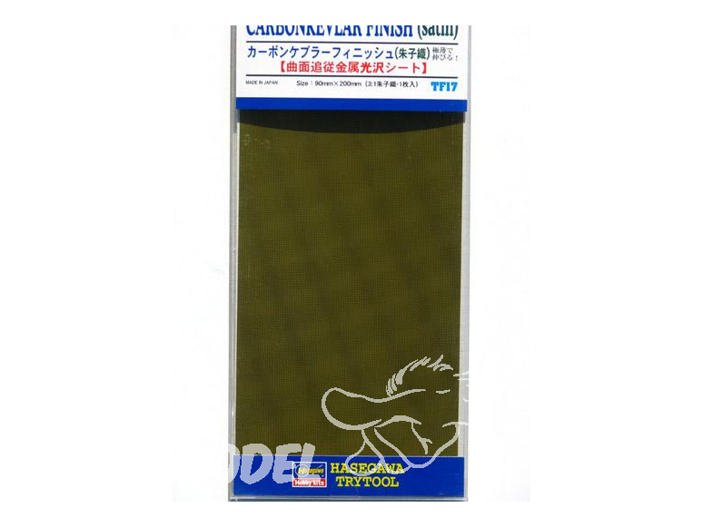 Hasegawa TF17 Autocolant tres fin Carbone Kevlar