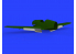 Eduard kit d'amelioration avion brassin 648291 Volets d'atterrissage Bf 109F Eduard 1/48