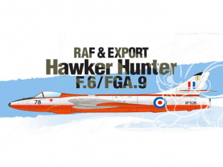 Academy maquette avion 12312 Hawker Hunter F.6/FGA.9 RAF et Export 1/48